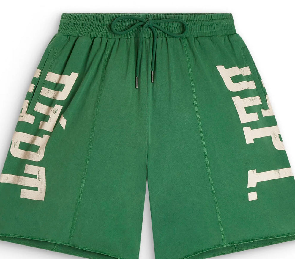 DEPT FITNESS SHORTS Vintage Forest Green