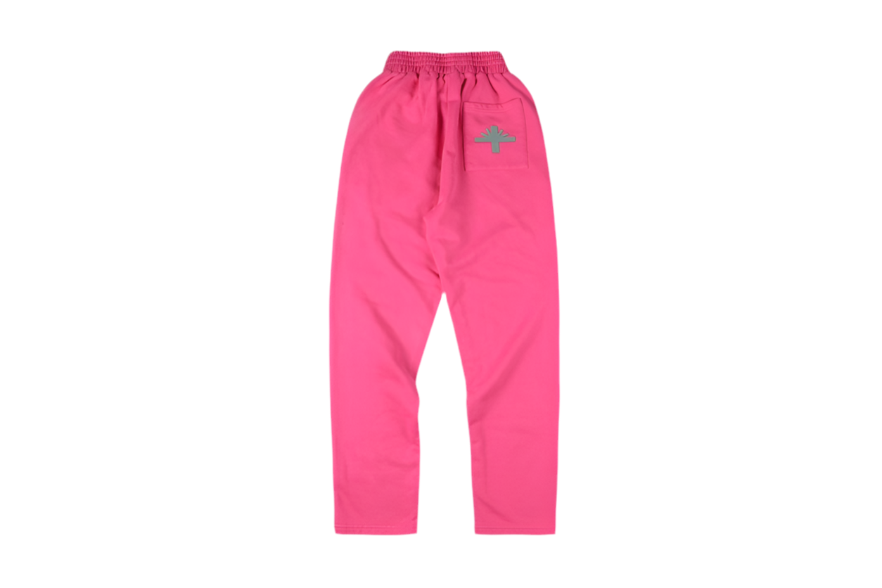 VERTABRAE SWEATPANTS "PINK/BLUE"