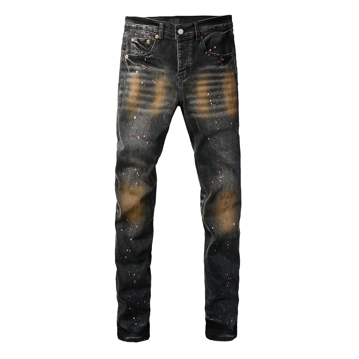 PURPLE JEAN SUN FADED MULTI