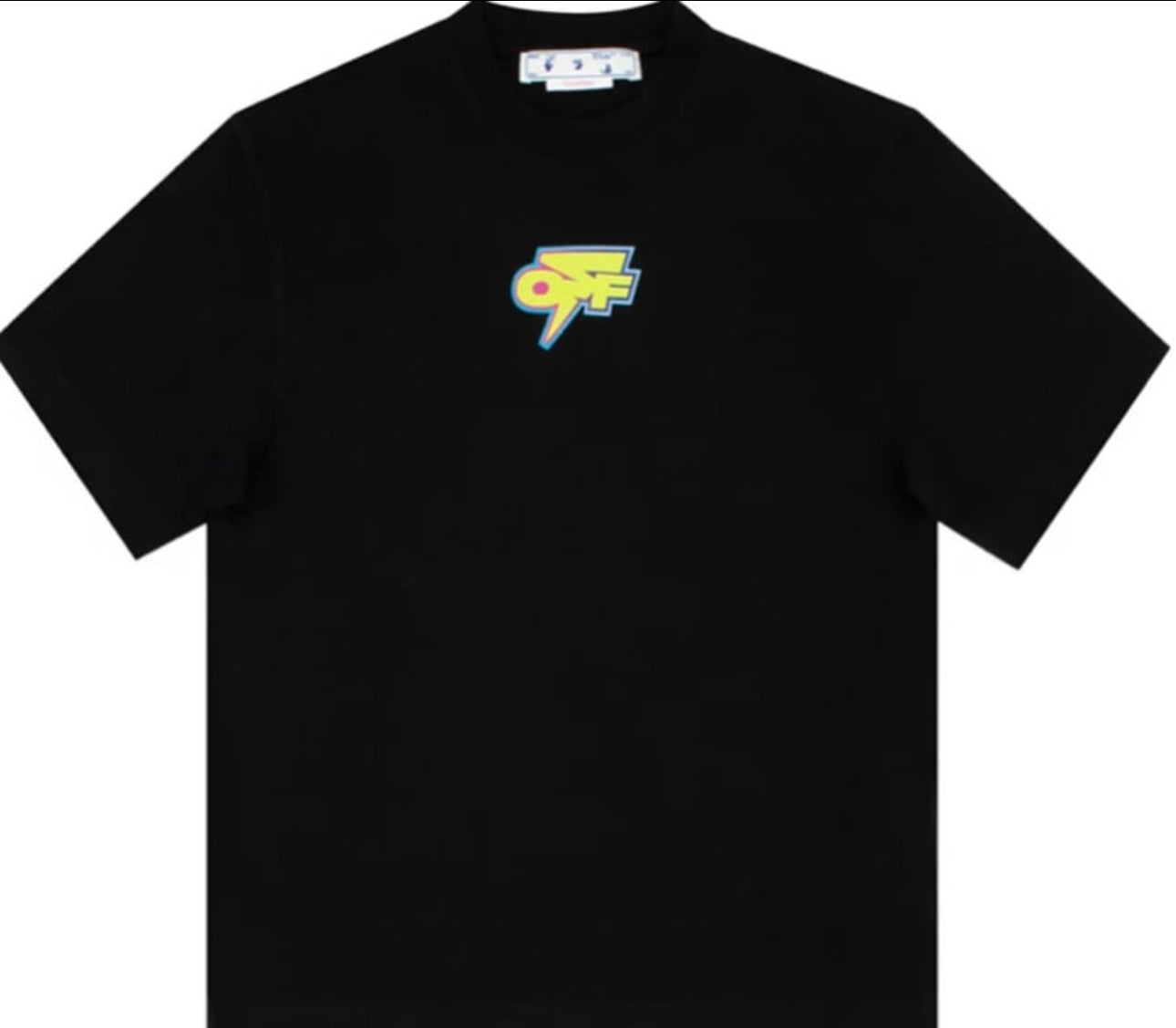 Off-White Degrade Thunder Over Skate Short-Sleeve Tee 'Black/Green