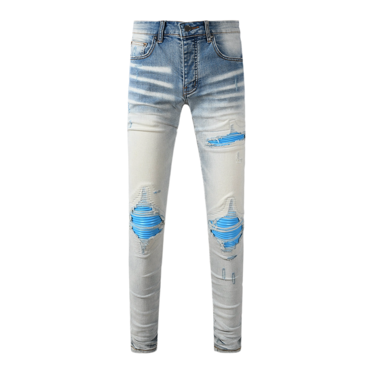 AMIRI JEANS MX1 Baby Blue