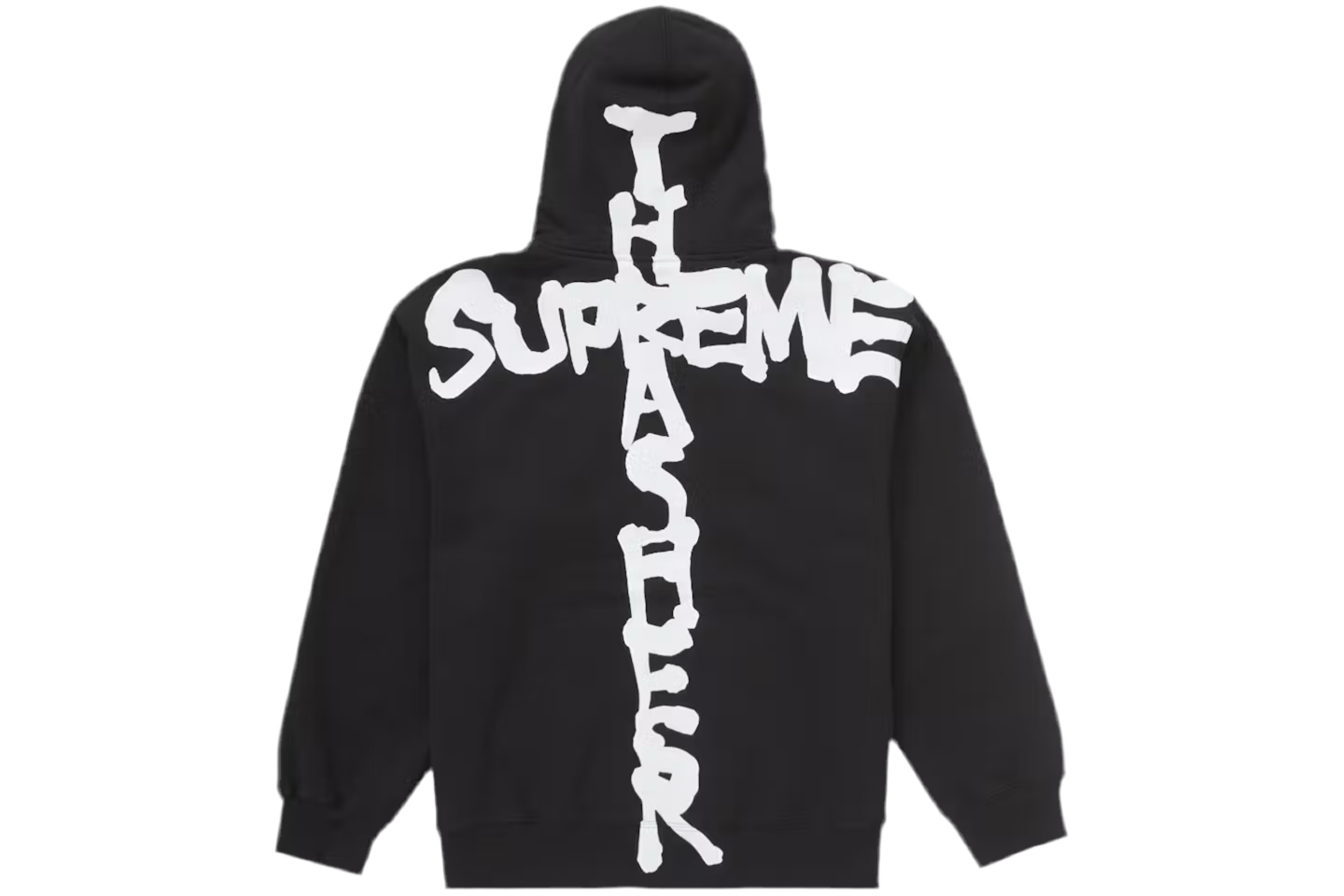 Black Supreme Thrasher Zip Up Hooded Sweatshirt