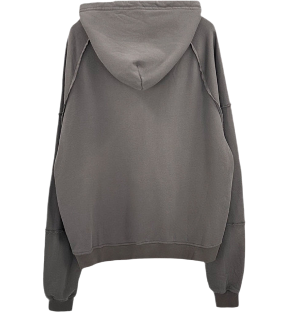 Rick Owens DRKSHDW Jason Zip Hoodie Dust