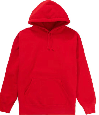 Supreme Satin Appliqué Hooded Sweatshirt
Red