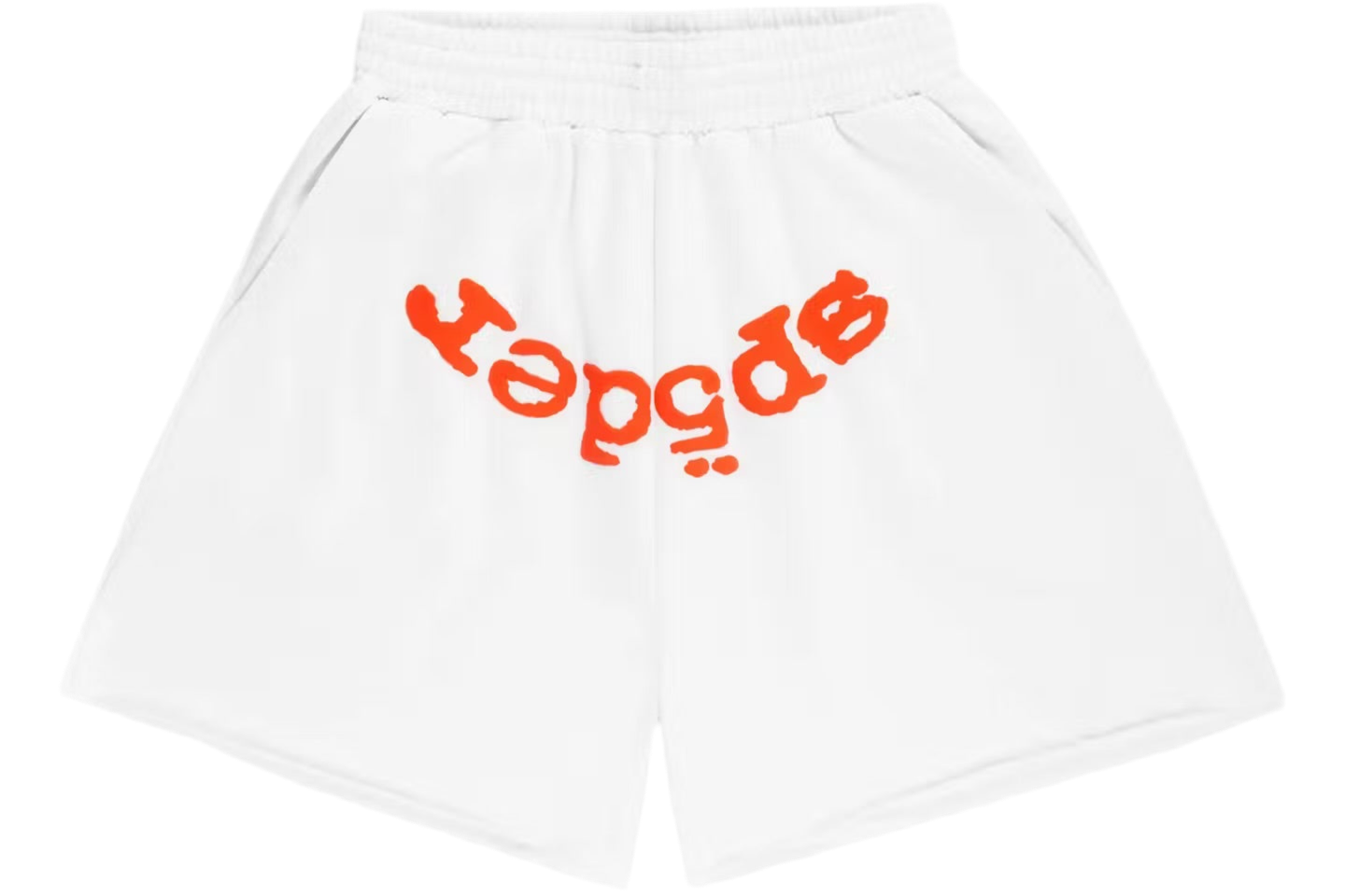 Sp5der OG Web V2 Sweatshort
White