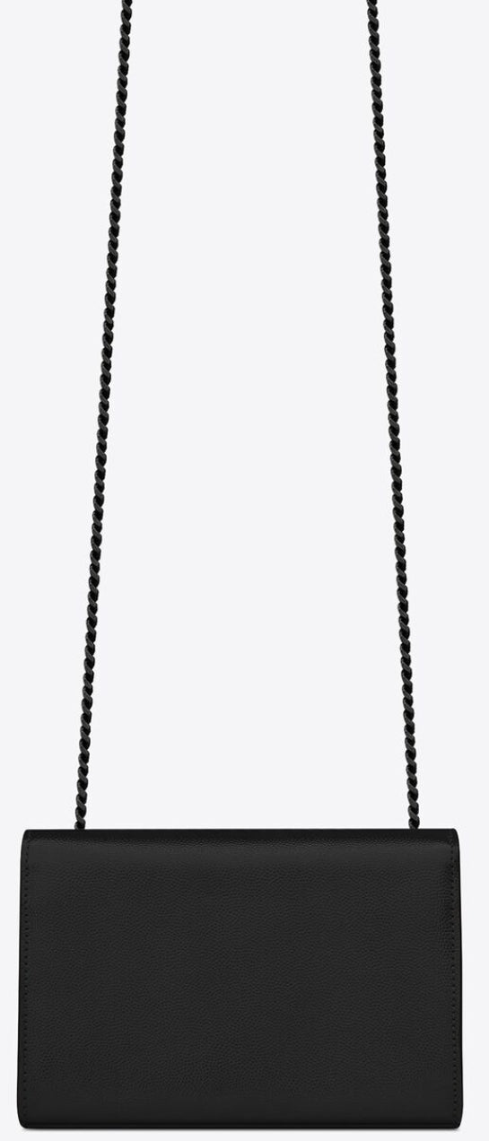 SAINT LAURENT Kate Medium YSL Crossbody Bag in Grained Leather