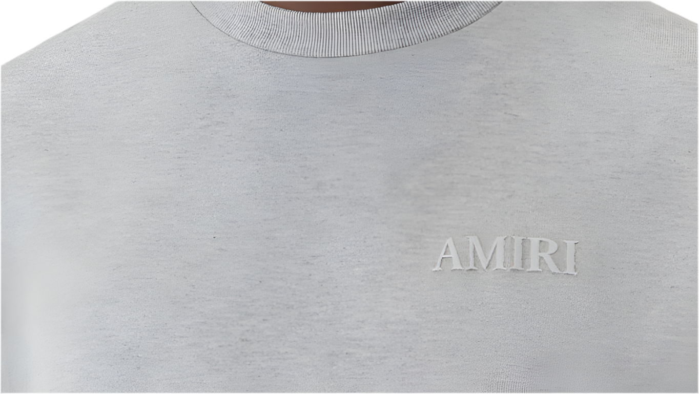 AMIRI OVERSIZED TEE GREY
