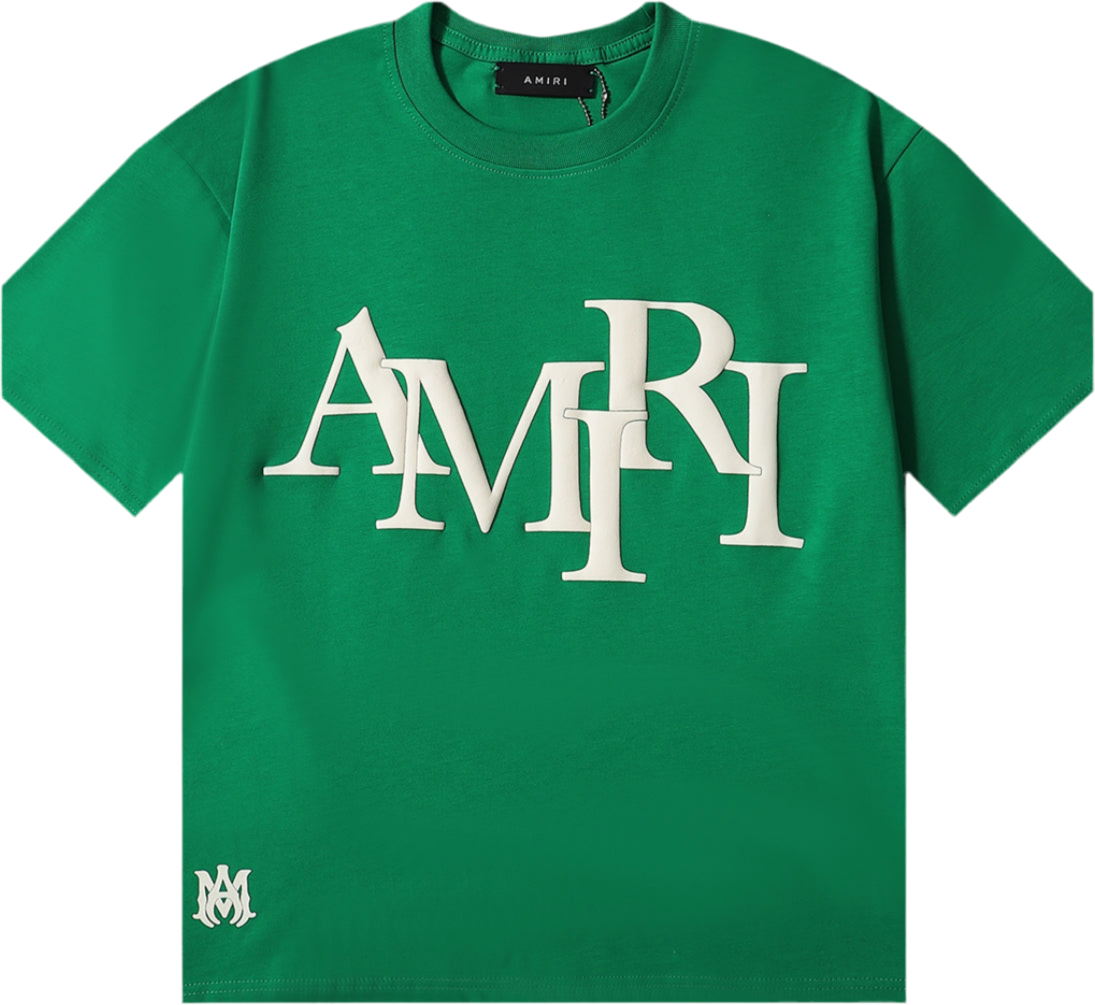 AMIRI
Green Staggered T-Shirt