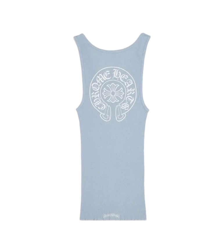 Chrome Hearts Baby Blue Rib Tank
Blue
