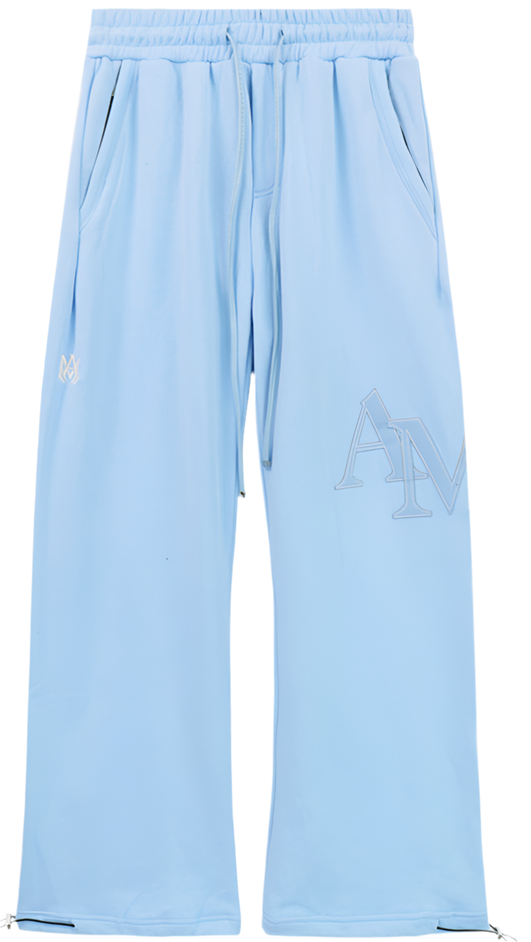 Amiri Staggered Sweatpant BLUE