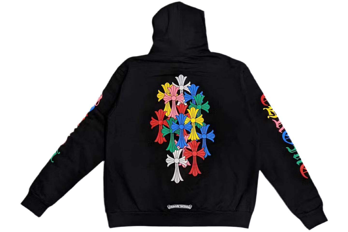 Chrome Hearts Multi Color Cross Cemetery Zip Up Hoodie
Black
