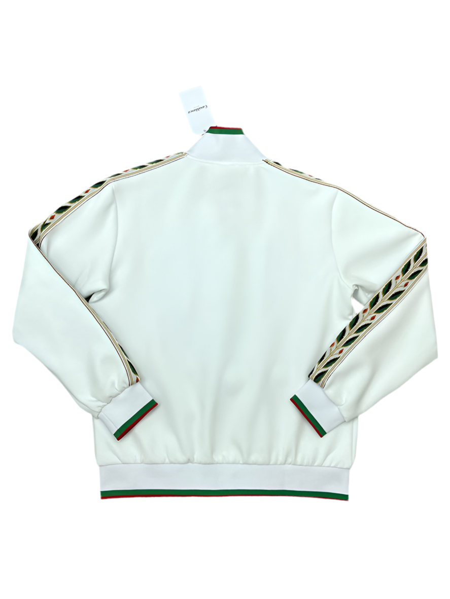 CASABLANCA WHITE Laurel TRACK JACKET