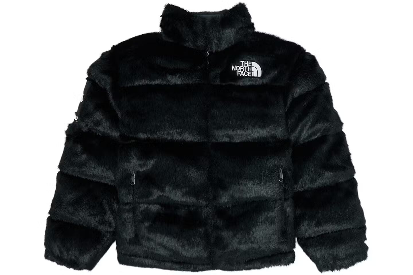 AmSupreme The North Face Faux Fur Nuptse Jacket
Black