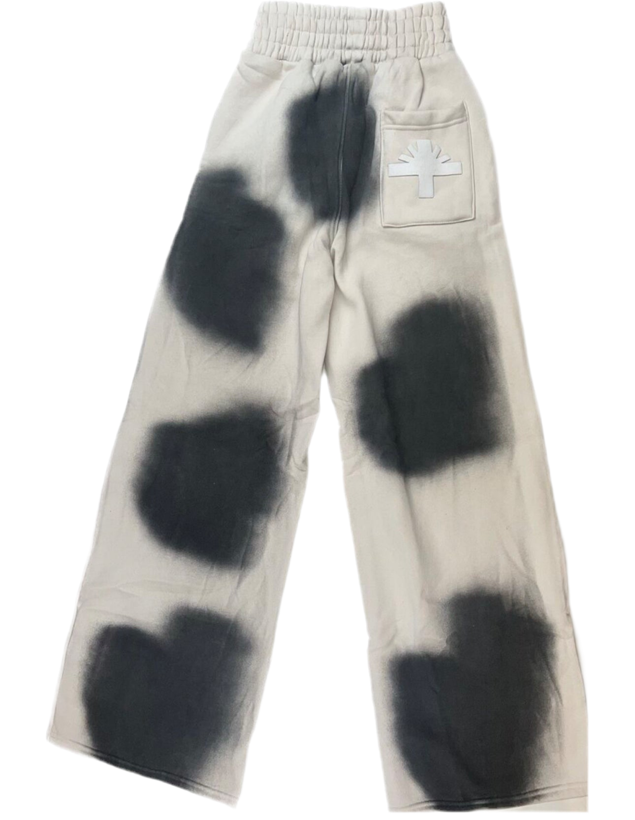 Vertabrae Spotted Flare Sweatpants