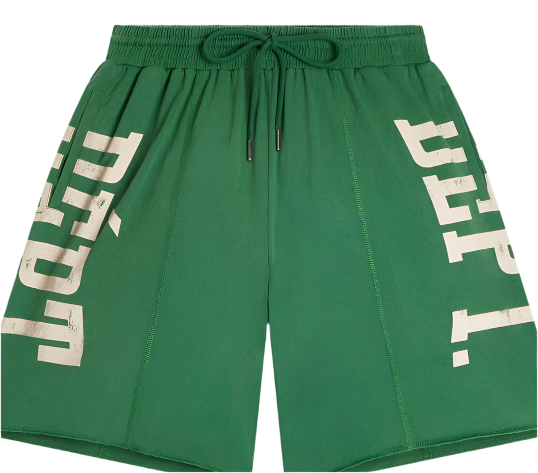 DEPT FITNESS SHORTS Vintage Forest Green