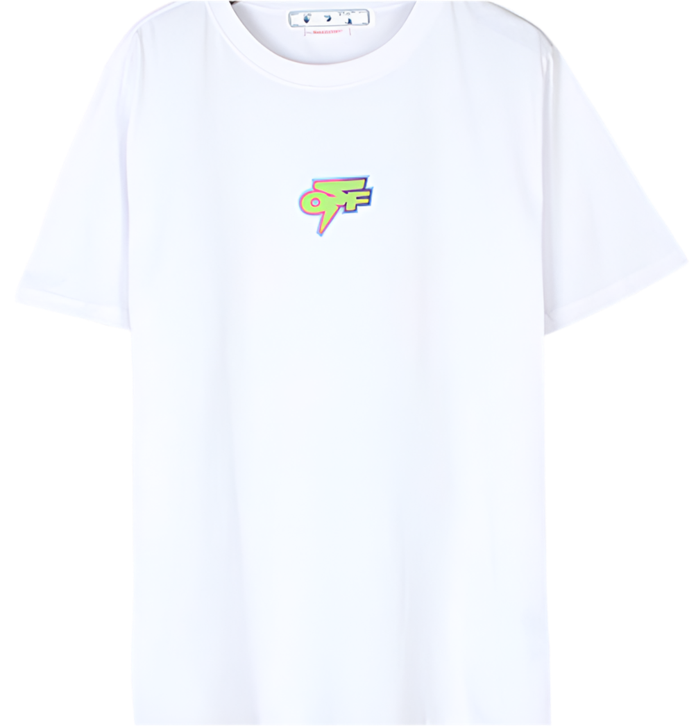 Off-White Degrade Thunder Over Skate Short-Sleeve Tee