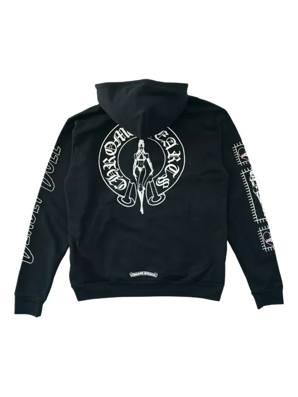 Deadly Doll zip-up hoodie