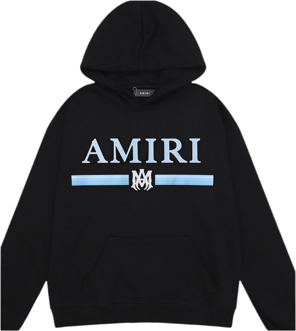 Amiri Men's Ma Bar Hoodie Blue Gradient