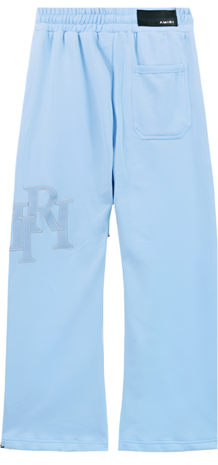 Amiri Staggered Sweatpant BLUE