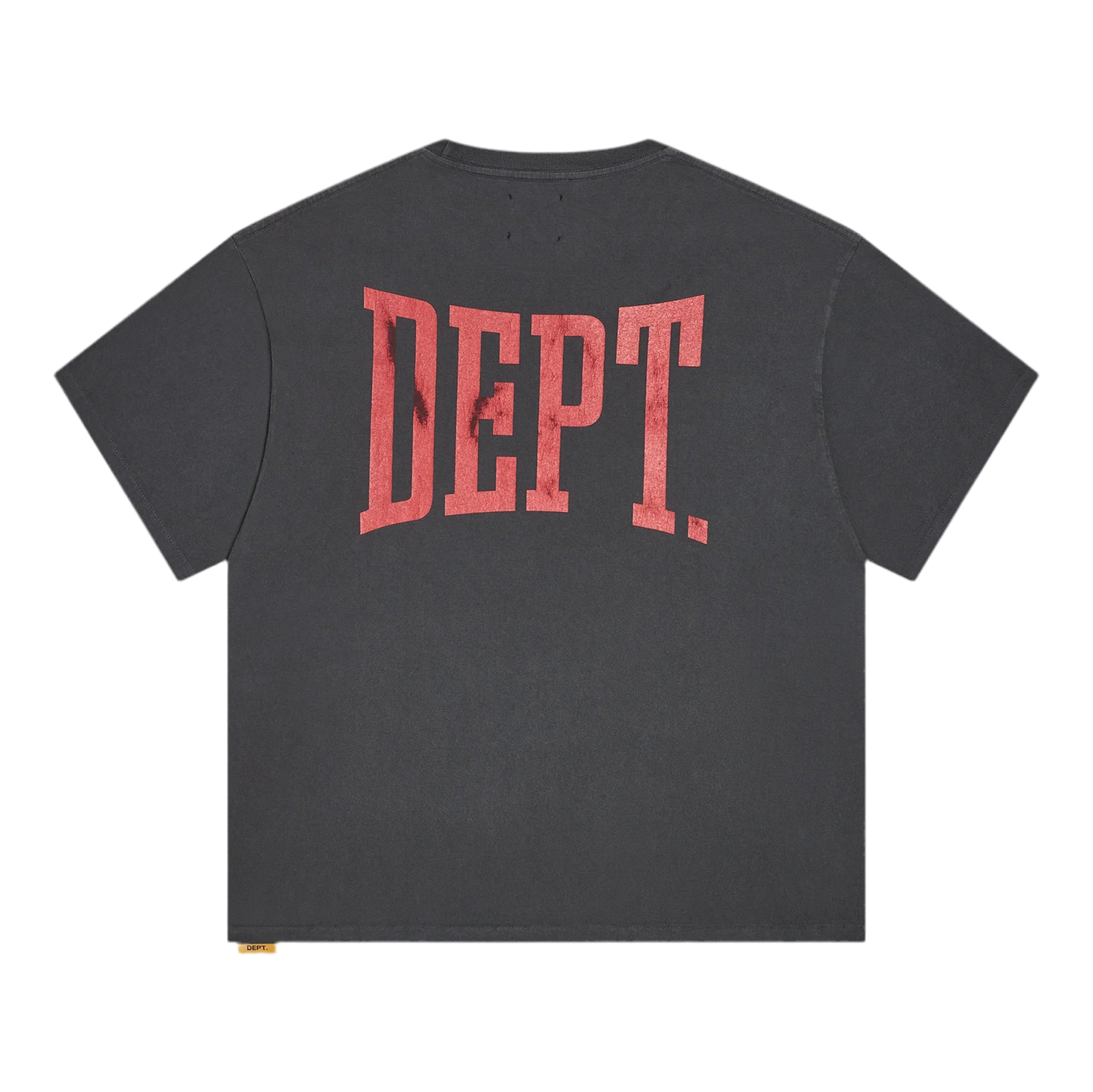 Black Vintage DEPT GYM LOGO TEE