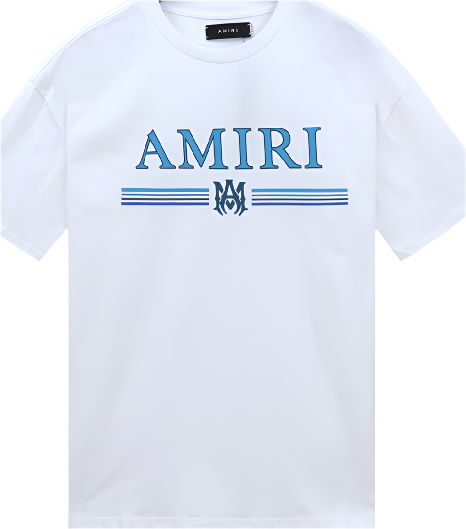 AMIRI Men Ma Bar T-shirt White