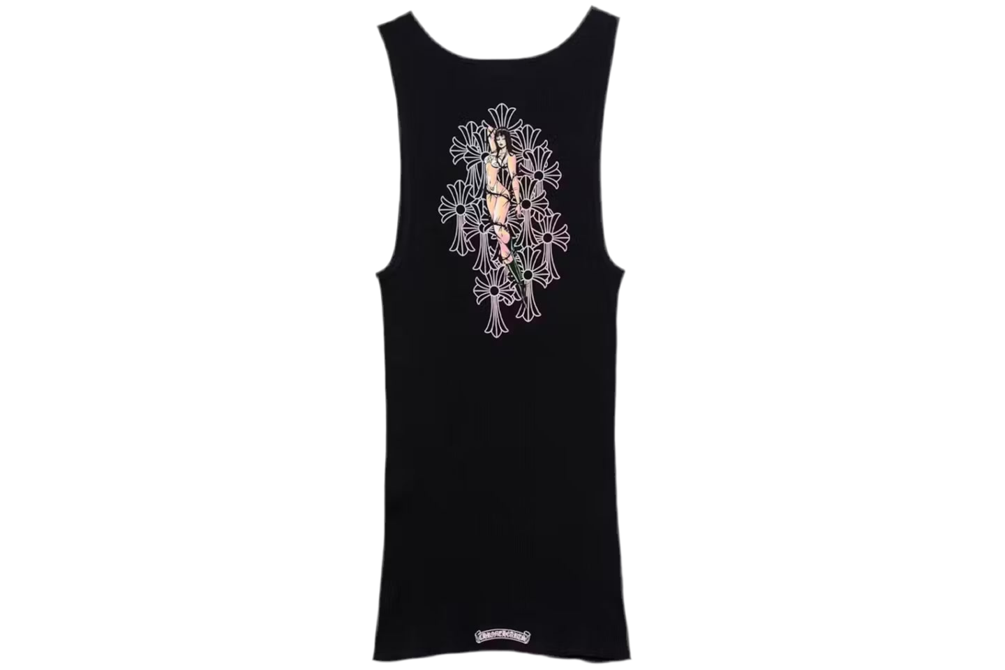 CHROME HEARTS DEADLY DOLL EXCLUSIVE TANK TOP BLACK