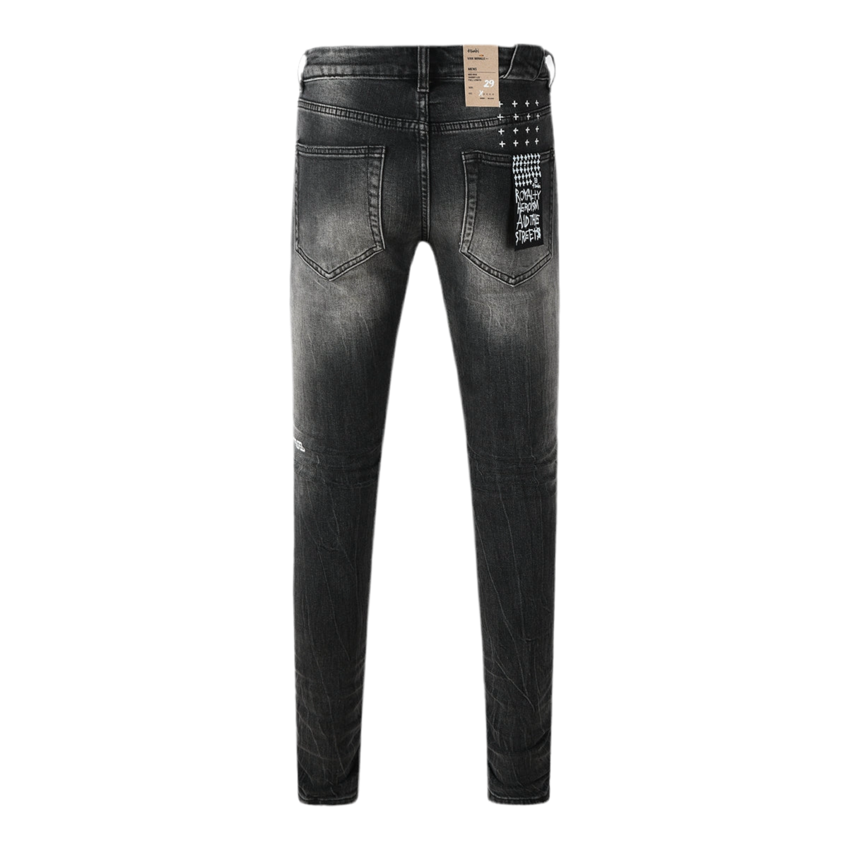 Ksubi Van Winkle Torqued Chamber Black Jeans