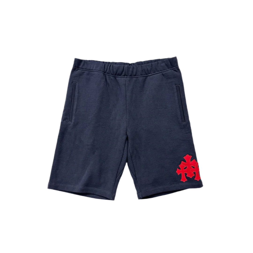 Chrome Hearts
Red Triple Leather Cross Patch Shorts