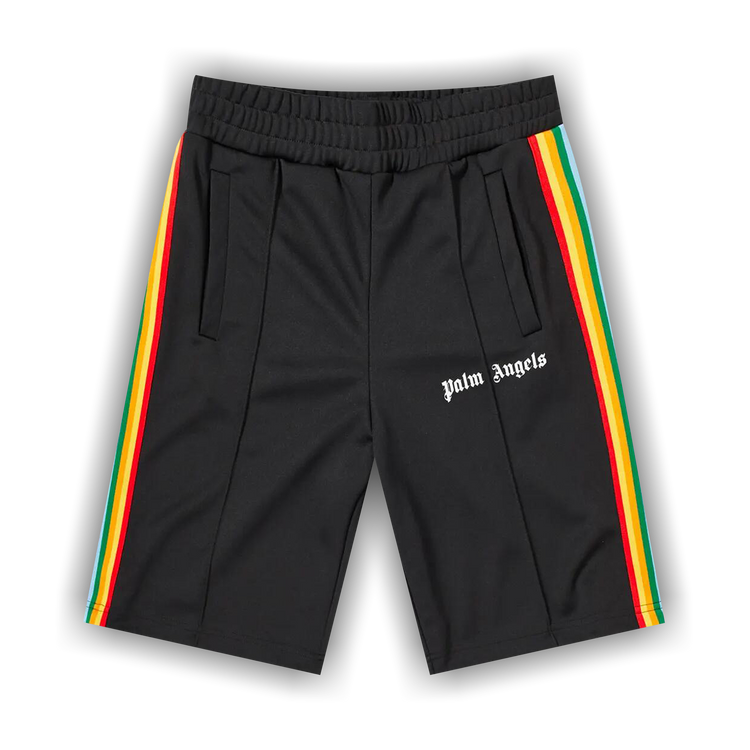 Palm Angels Rainbow Track Short 'Black'
