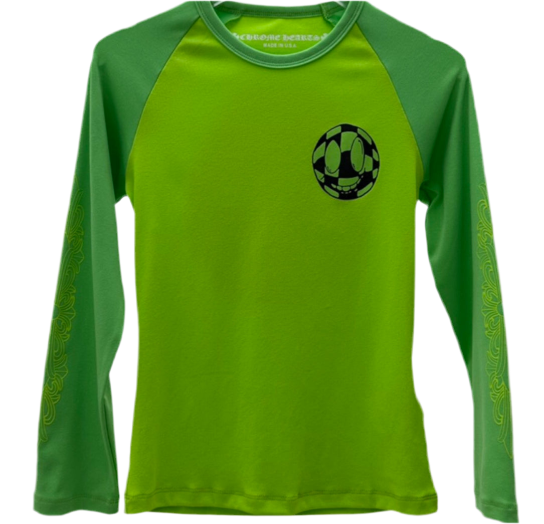 Chrome Hearts T Shirt Women's Green L/S