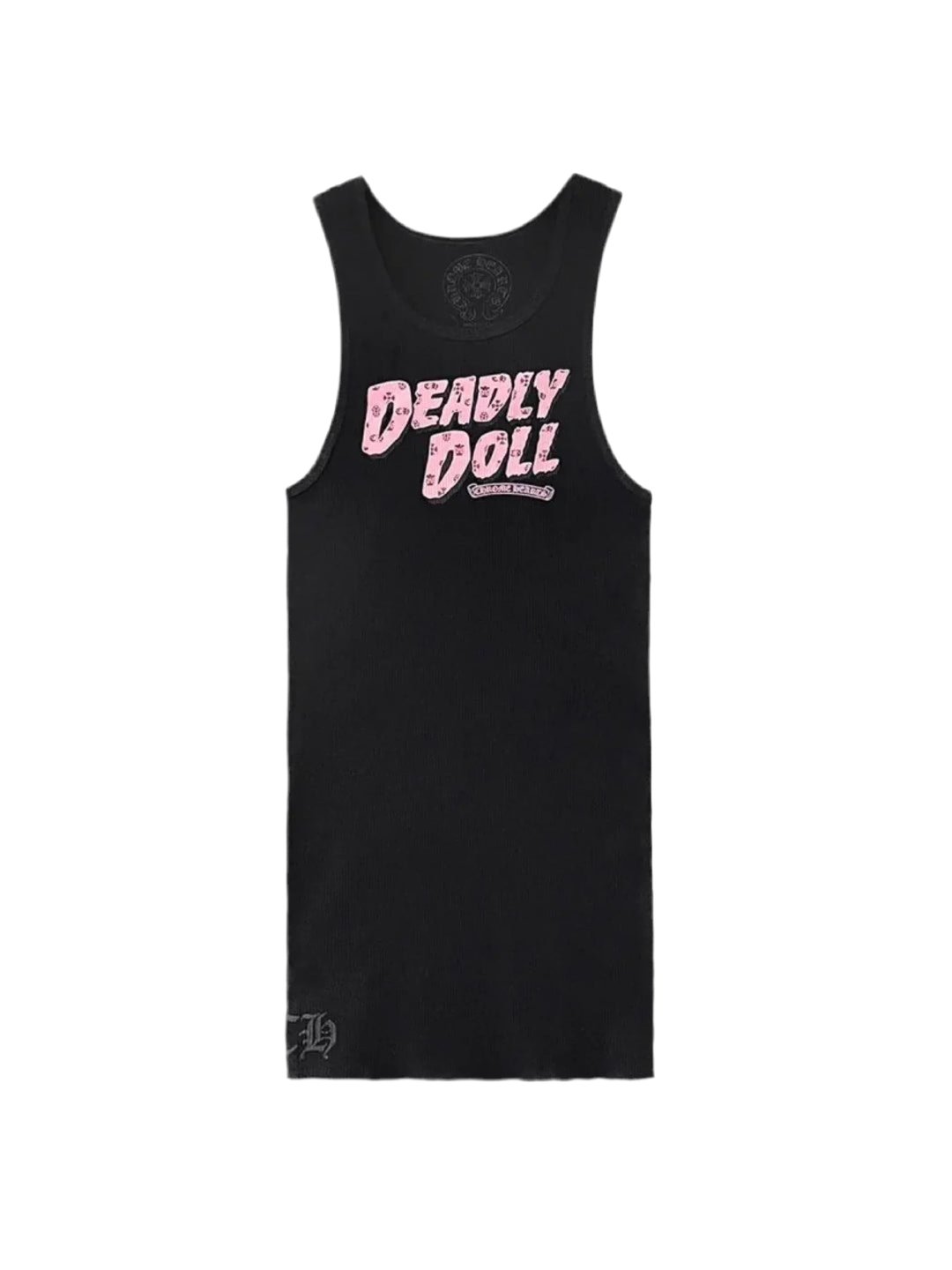 CHROME HEARTS DEADLY DOLL EXCLUSIVE TANK TOP BLACK