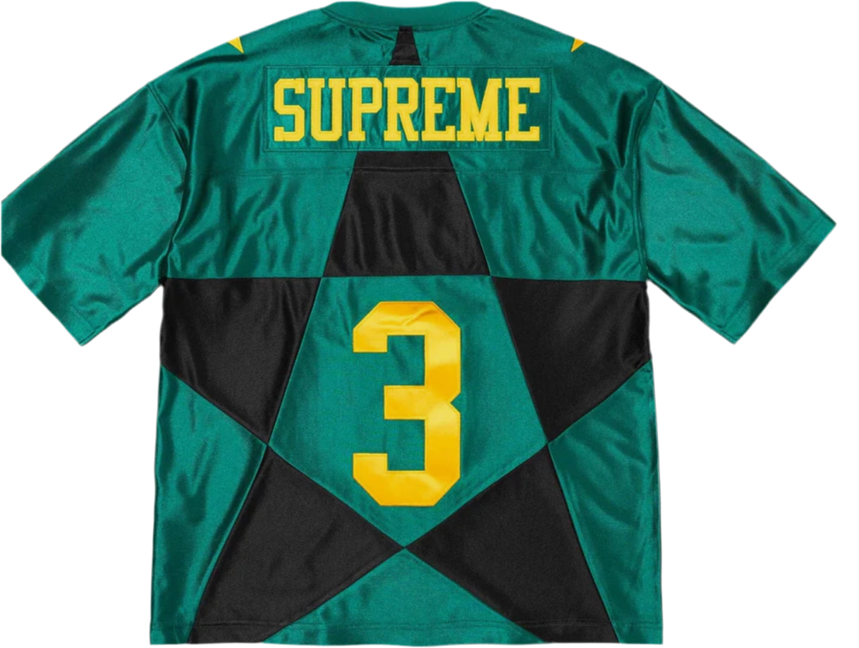 Dark Green Supreme Star Football Jersey