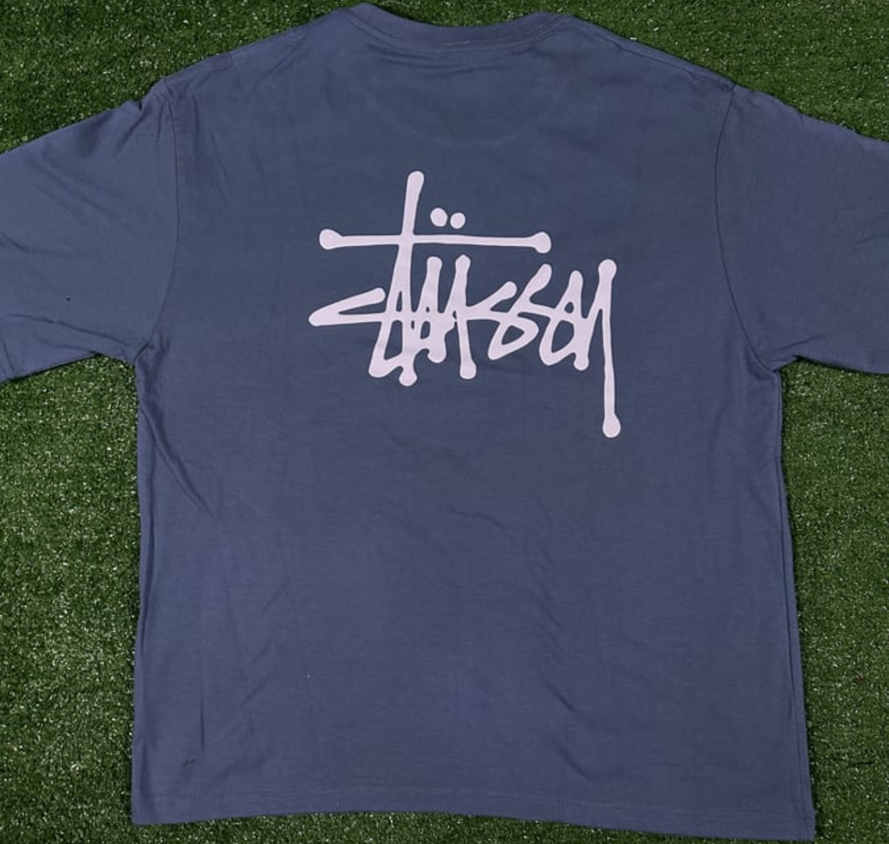 Stussy Basic Tee teal blue