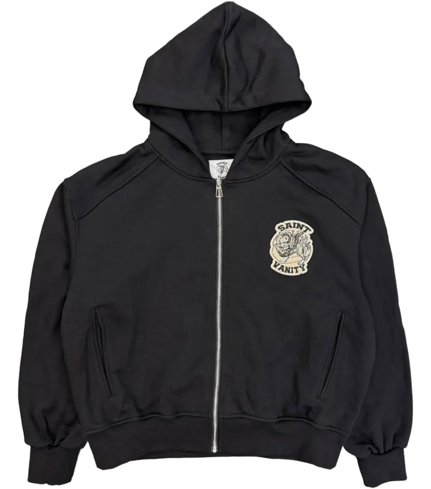 Black Saint Vanity Uniform Zip Up Hoodie