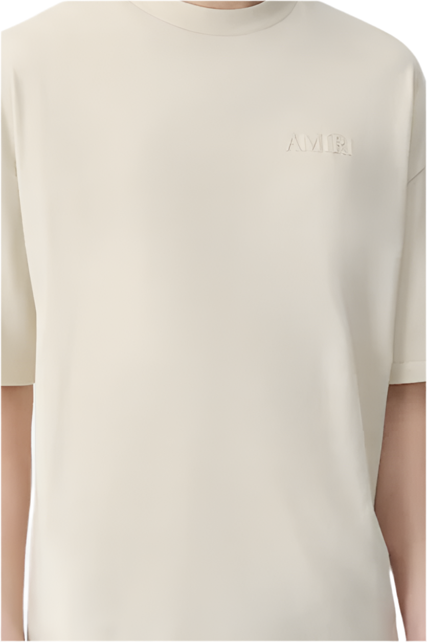AMIRI OVERSIZED TEE CRÈME
