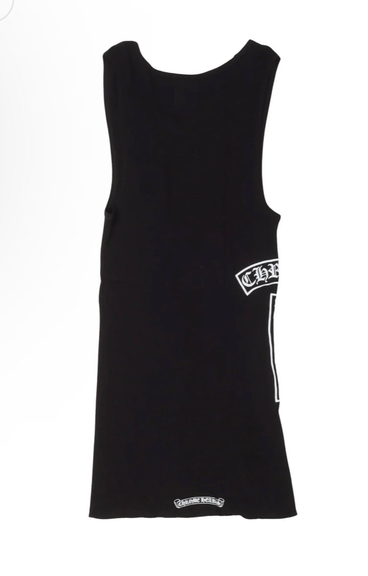 Chrome Hearts
Chrome hearts Rib Tank Top "Black"