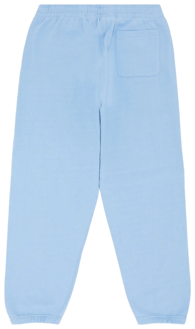 Supreme Satin Appliqué Sweatpant 'Light Blue'