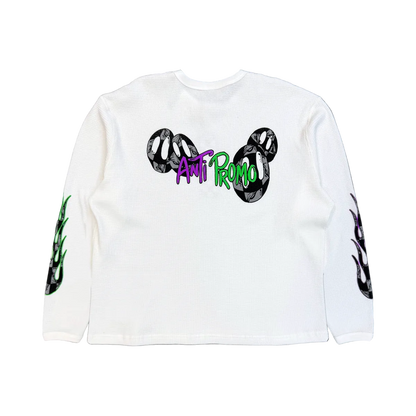Matty Boy Anti Promo Las Vegas Exclusive Waffle Thermal Long Sleeve