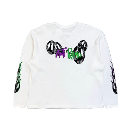 Matty Boy Anti Promo Las Vegas Exclusive Waffle Thermal Long Sleeve