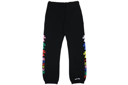 Chrome Hearts Multicolor Cross SweatpantsBlack