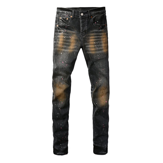 PURPLE JEAN SUN FADED MULTI