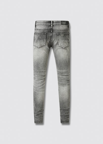 AMIRI JEAN MX1 Distressed Grey/Black