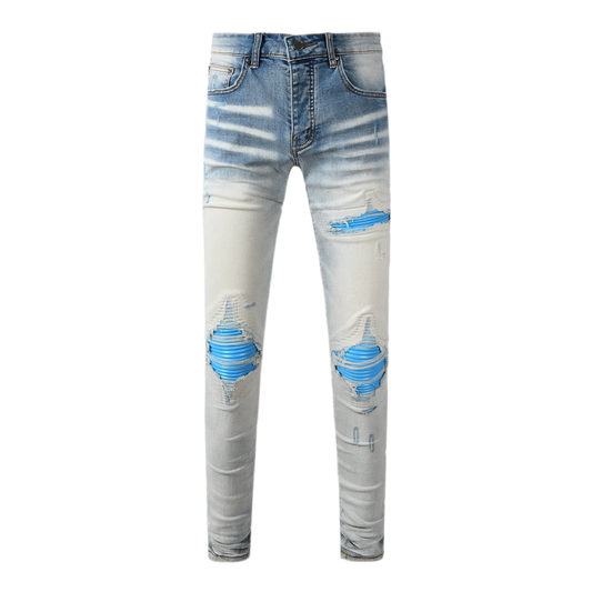 AMIRI JEANS MX1 Baby Blue