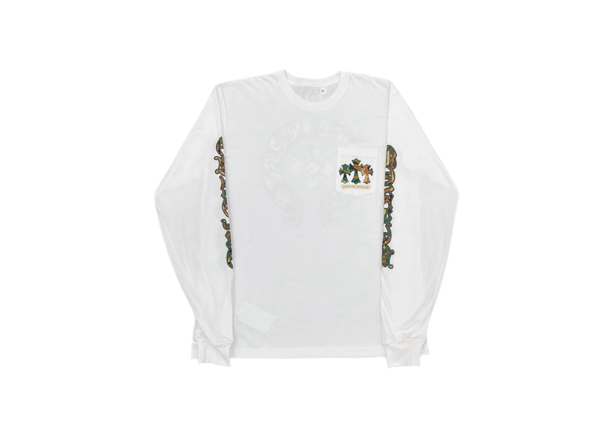Chrome Hearts

White Camo Triple Cross Horseshoe Long Sleeve Shirt