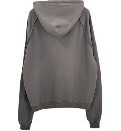 Rick Owens DRKSHDW Jason Zip Hoodie Dust