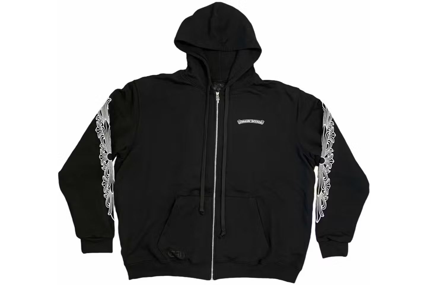 Chrome Hearts Aspen Exclusive Zip Up Hoodie Black