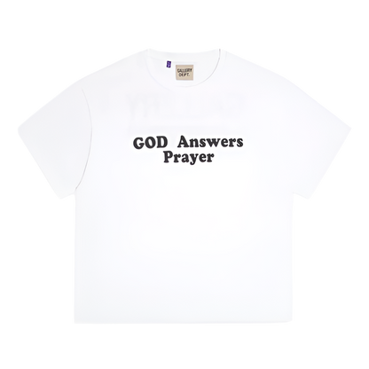 Dept. GOD ANSWERS PRAYER TEE