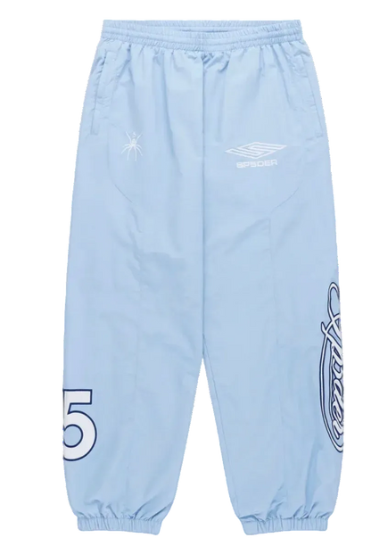 BLUE SCRIPT WARM UP PANT SP5DER