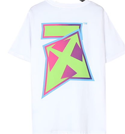 Off-White Degrade Thunder Over Skate Short-Sleeve Tee