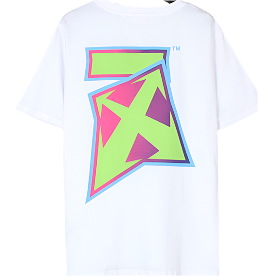Off-White Degrade Thunder Over Skate Short-Sleeve Tee